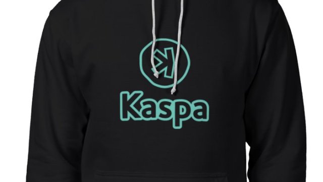 Kaspa-outline-black-and-charcoal-hoody