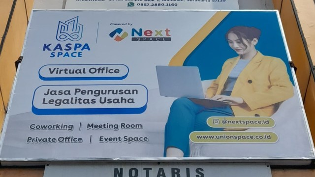 kaspa-space-solo-papan-nama